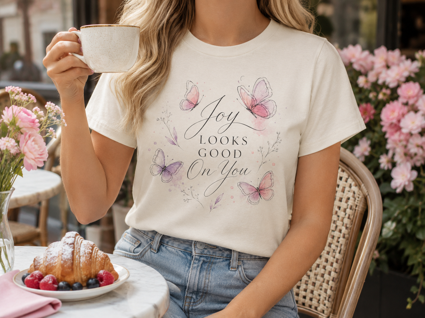 Joy Looks Good On You - Tee