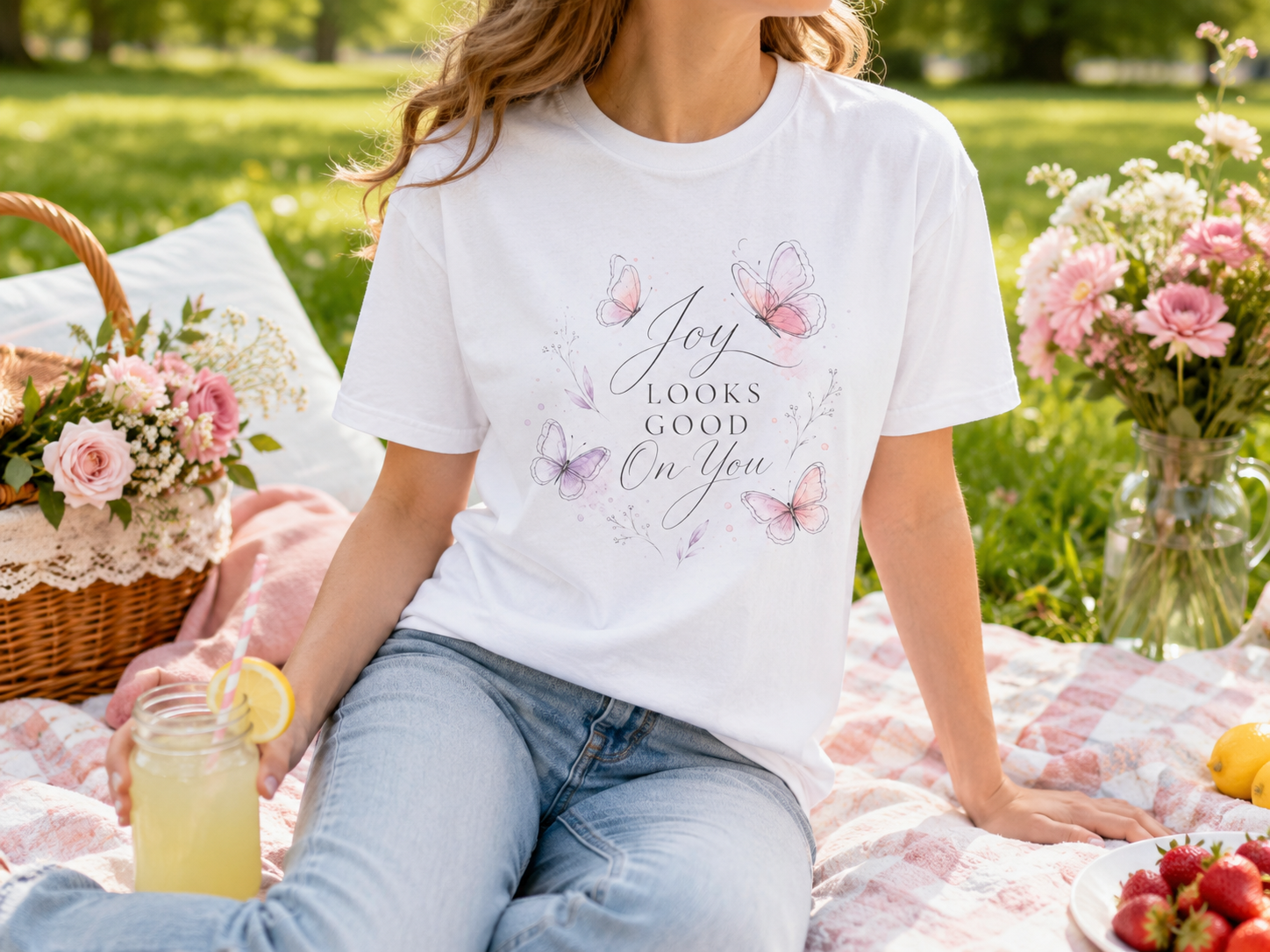 Joy Looks Good On You - Tee