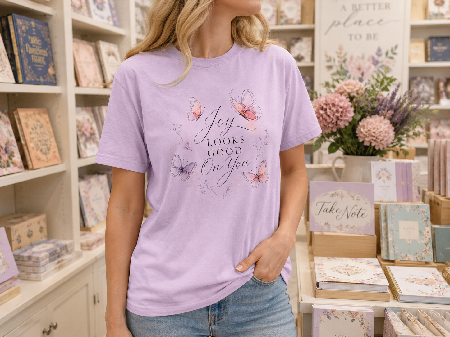 Joy Looks Good On You - Tee