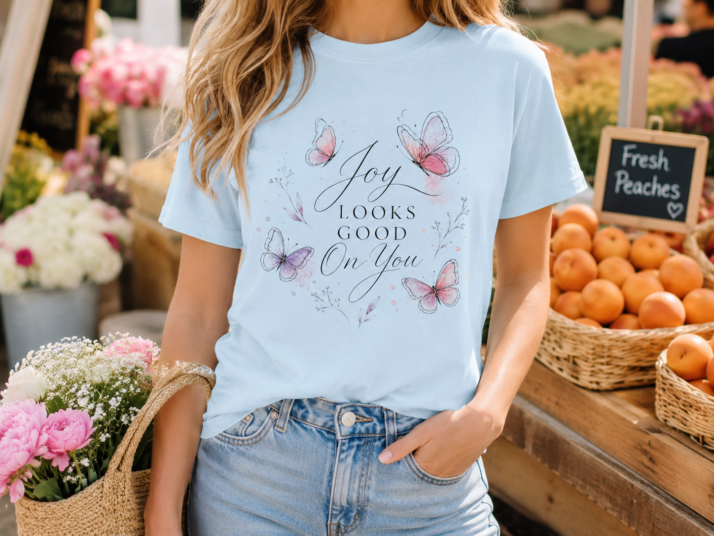 Joy Looks Good On You - Tee