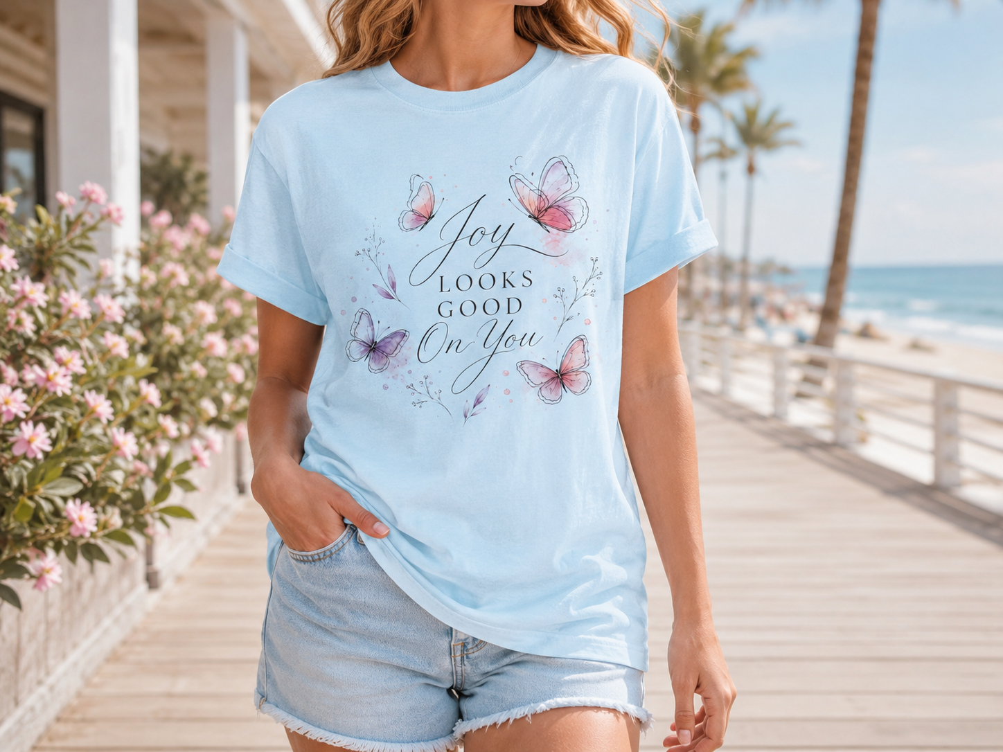 Joy Looks Good On You - Tee