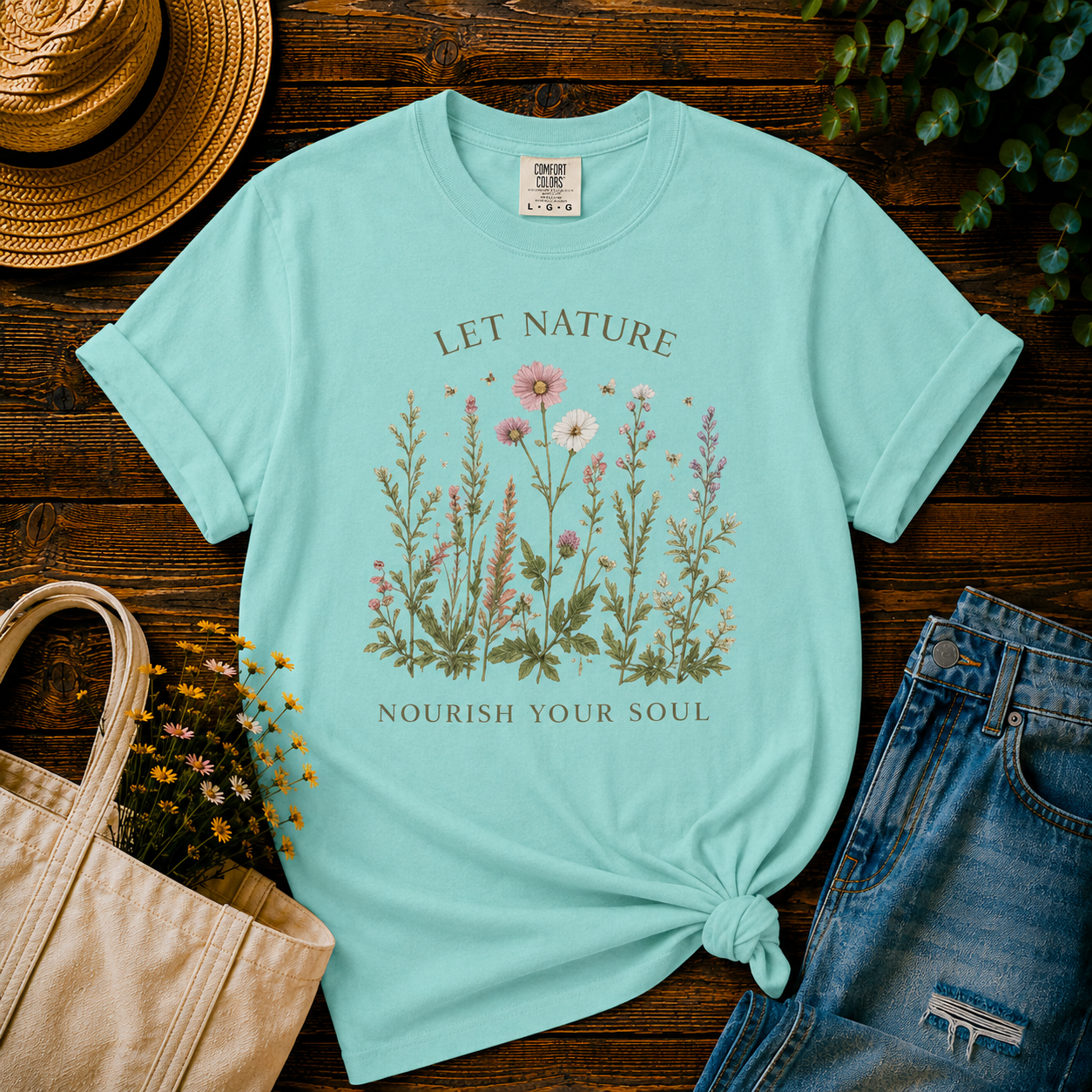 Let Nature Nourish Your Soul Tee