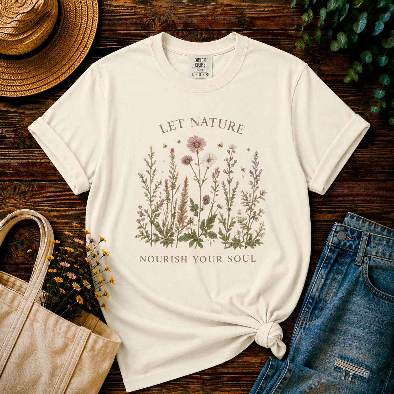 Let Nature Nourish Your Soul Tee