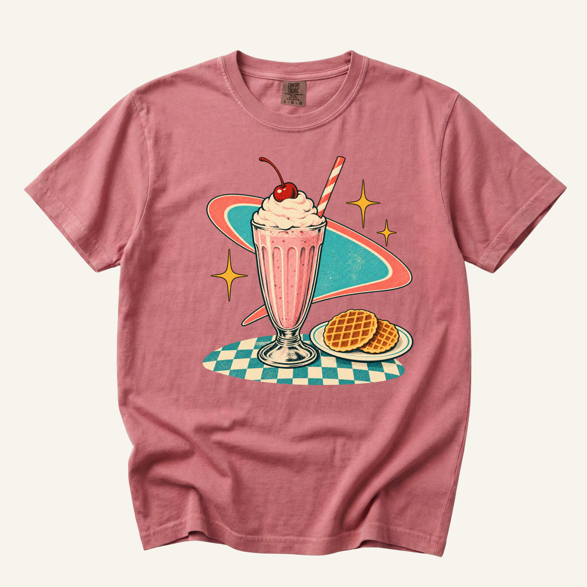 Meet Me at the Diner — Retro Milkshake T-Shirt