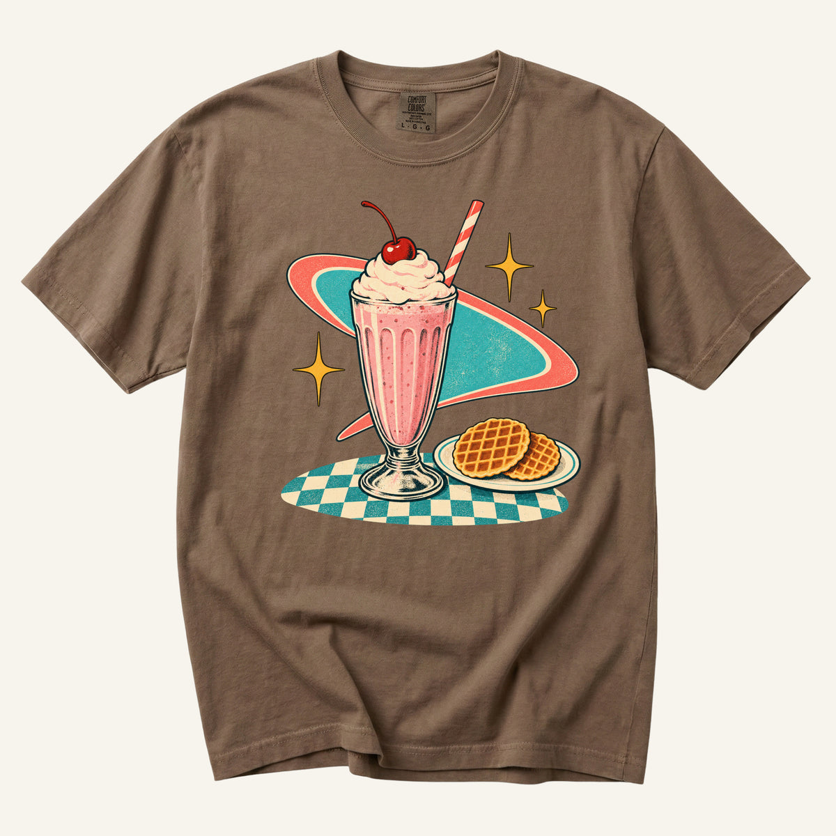 Meet Me at the Diner — Retro Milkshake T-Shirt