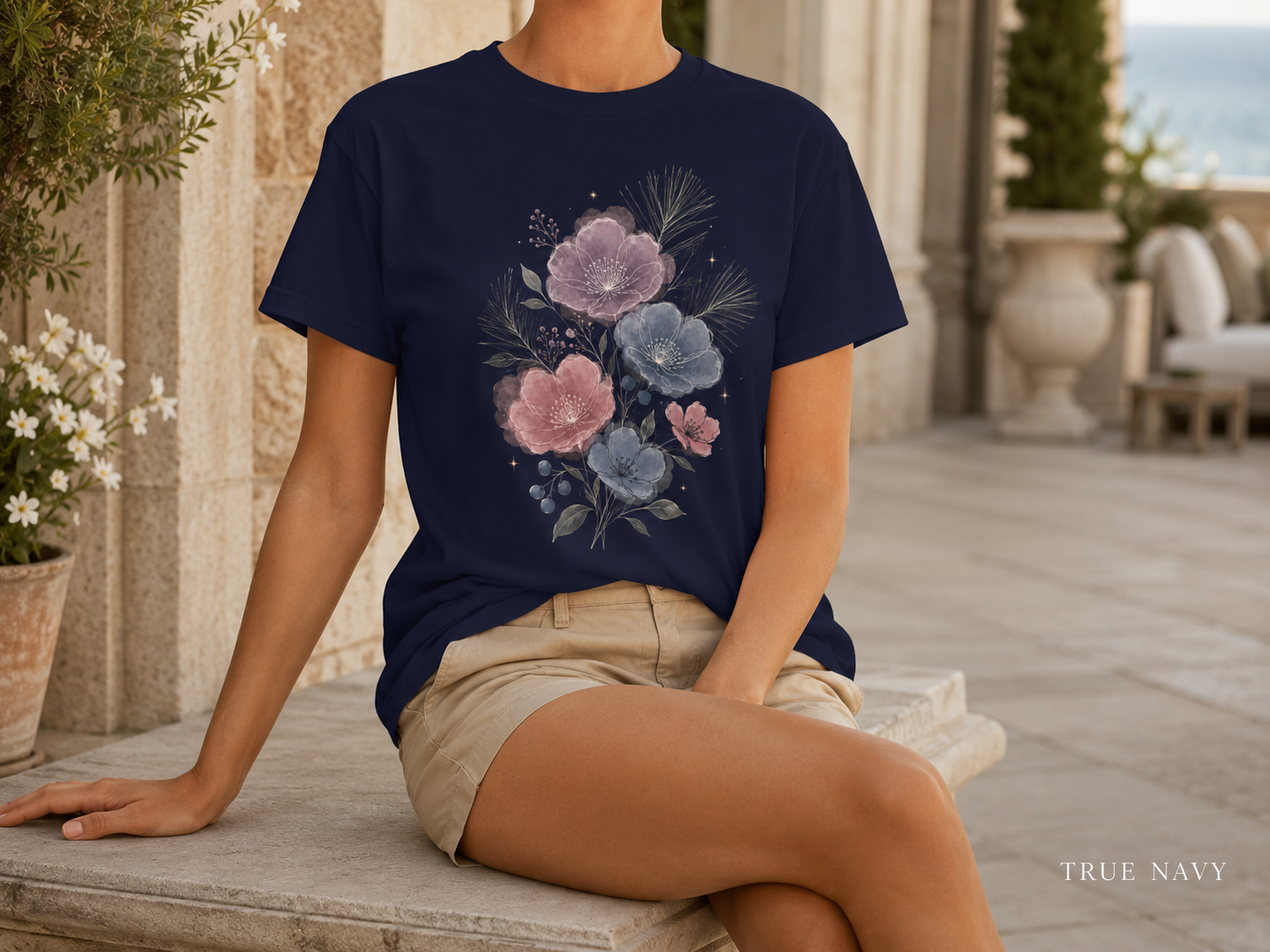 Midnight Bouquet - Tee