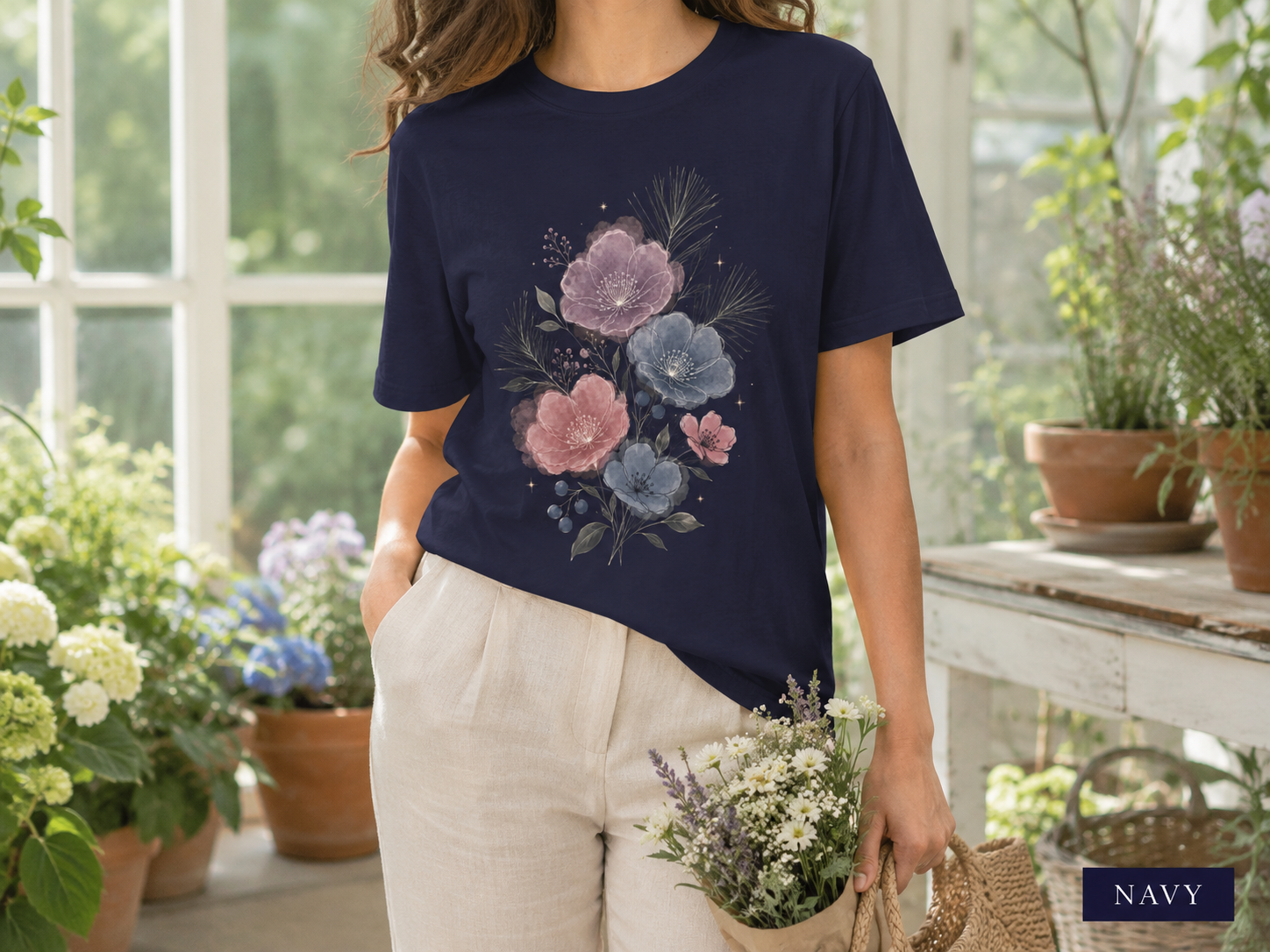 Midnight Bouquet - Tee