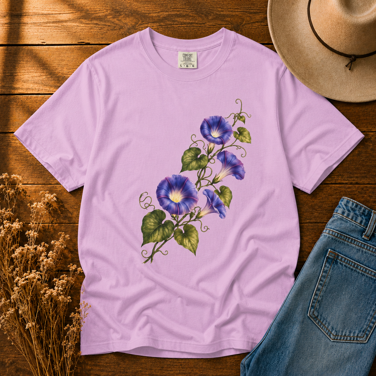 Morning Glory Vine Tee