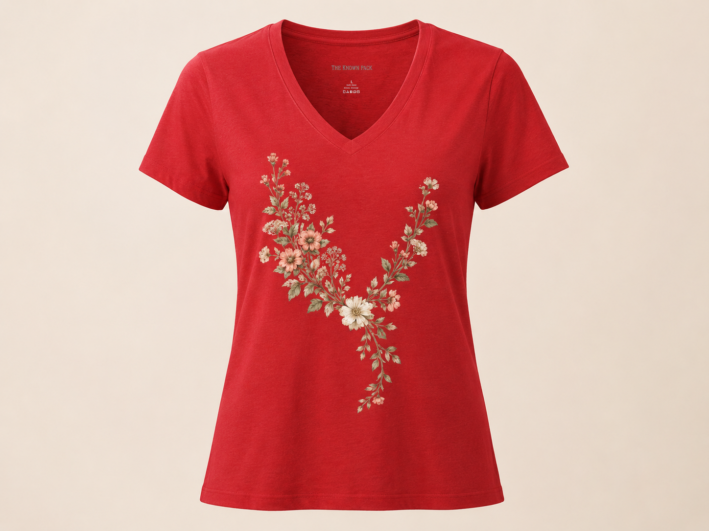 Neckline Garden — Jersey V-Neck Tee