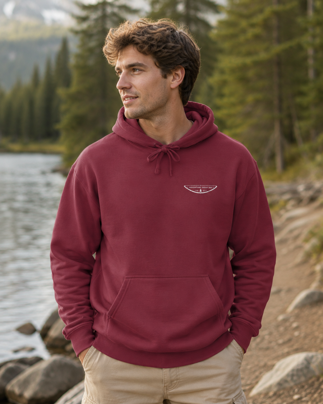 "Outside Feels Like Home" Adventure Hoodie