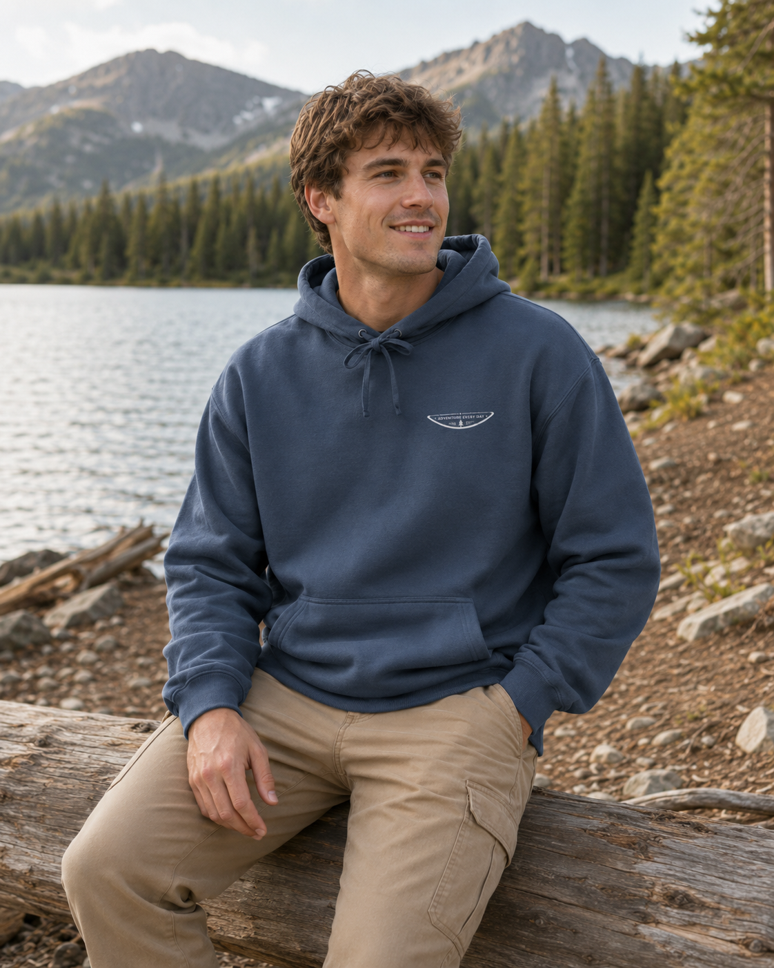 "Outside Feels Like Home" Adventure Hoodie