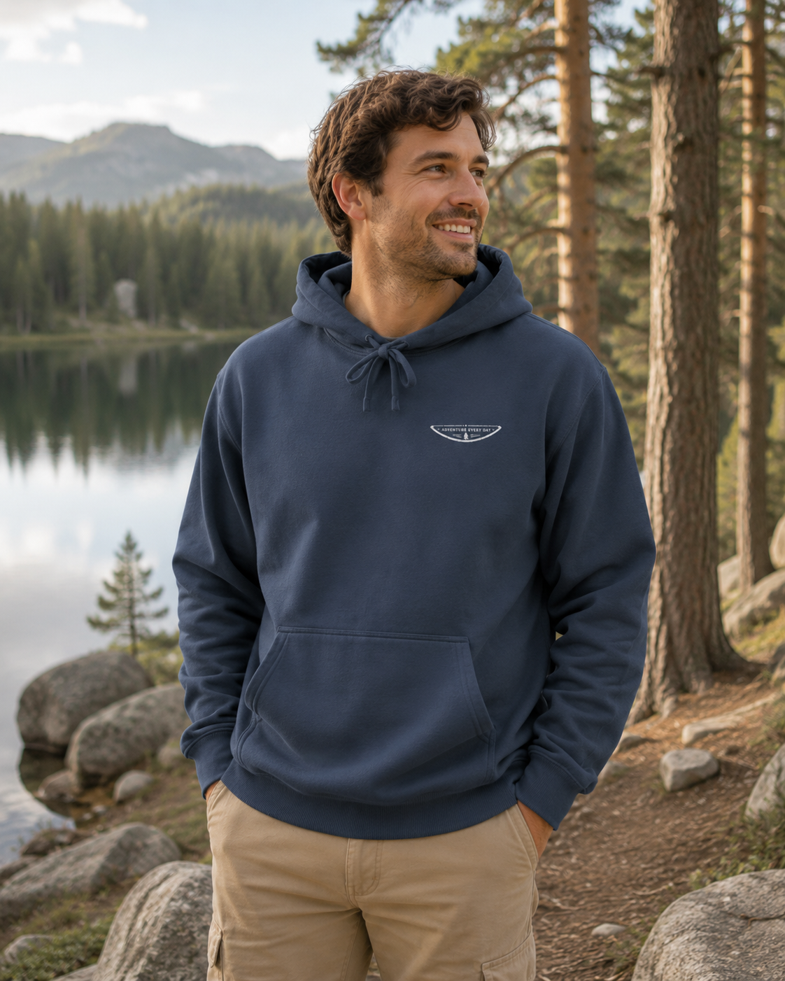 "Outside Feels Like Home" Adventure Hoodie