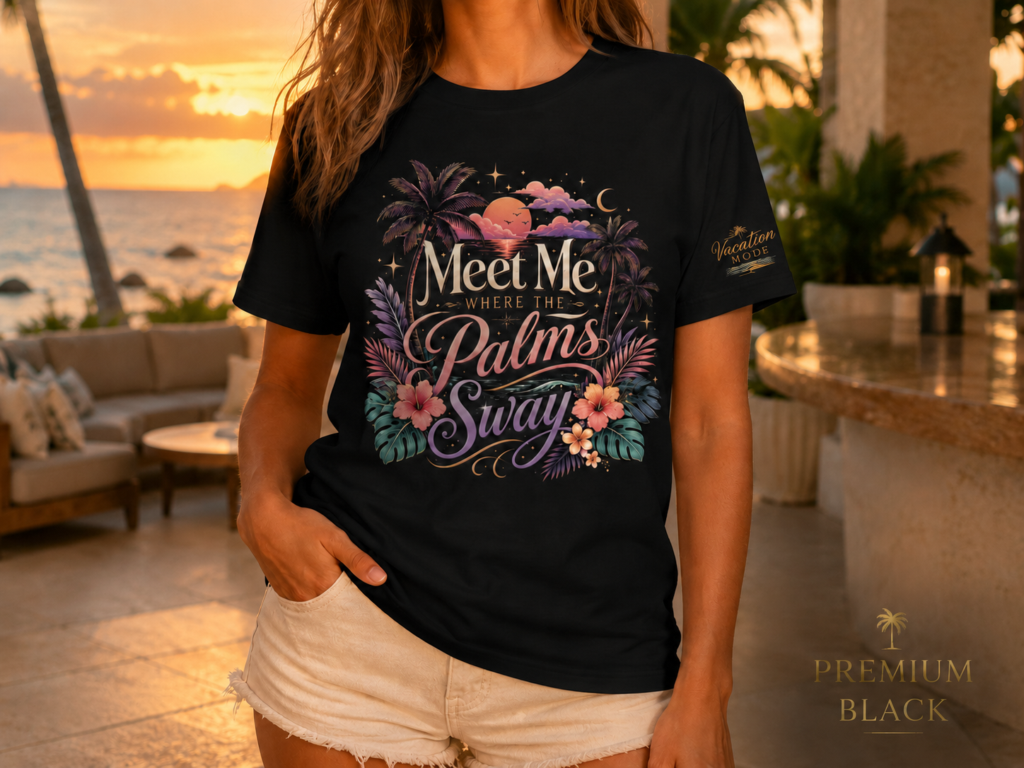 Meet Me Where the Palms Sway - Tee
