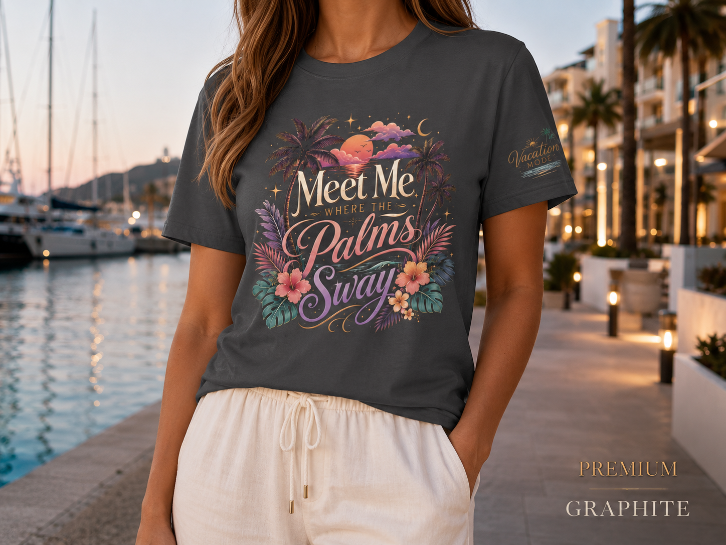 Meet Me Where the Palms Sway - Tee