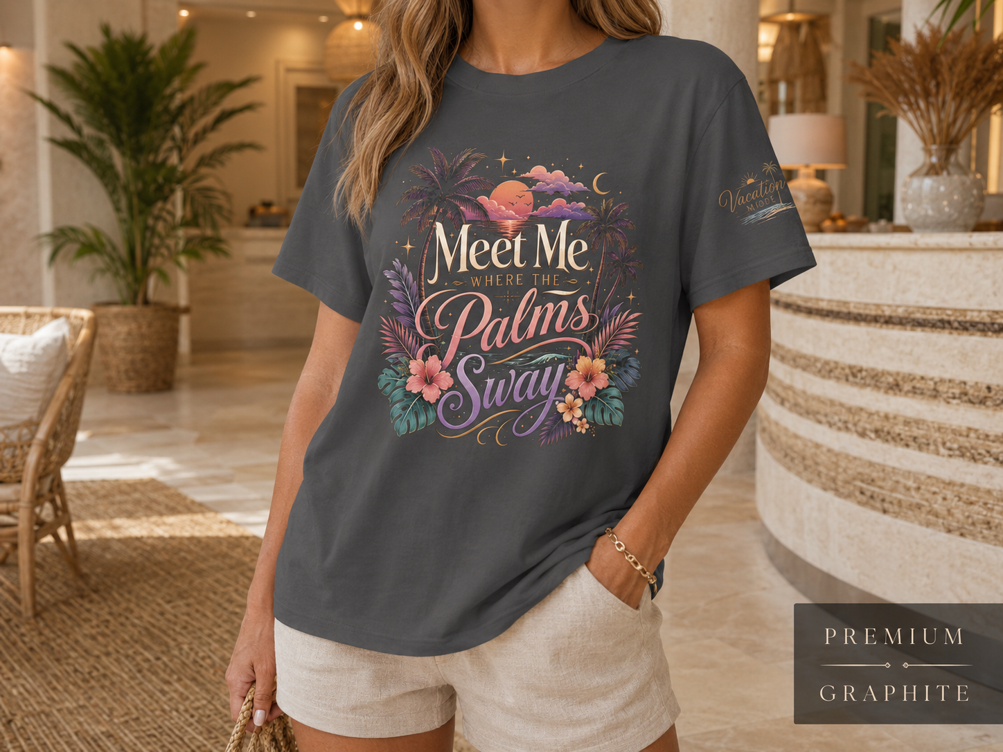 Meet Me Where the Palms Sway - Tee