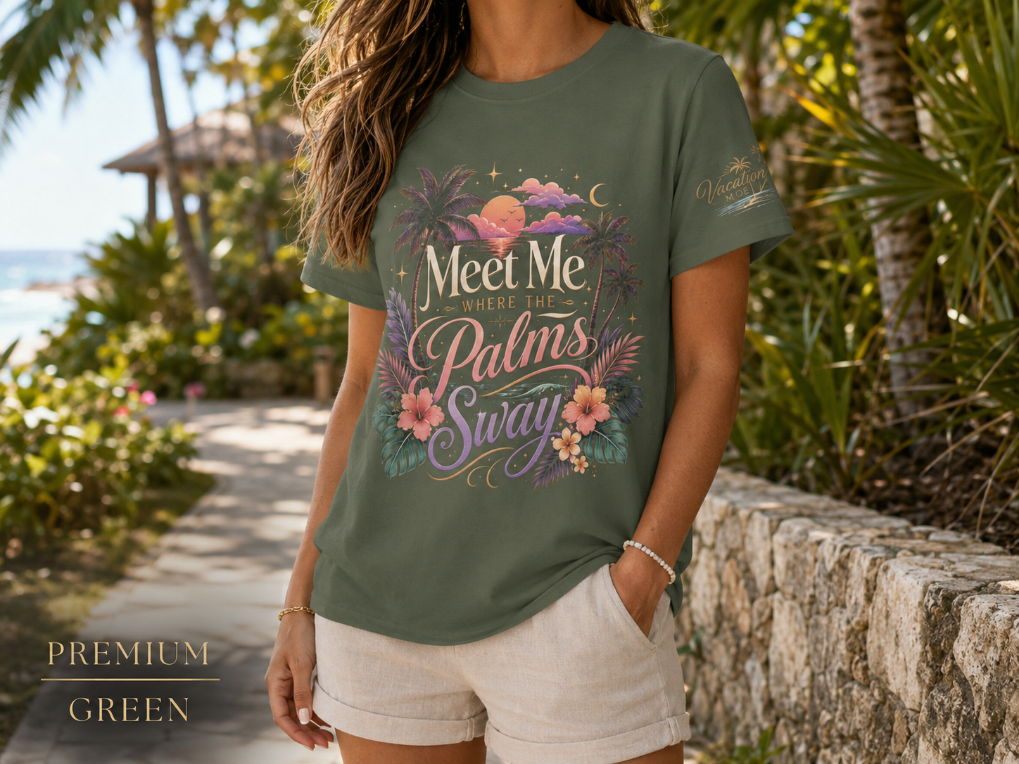 Meet Me Where the Palms Sway - Tee