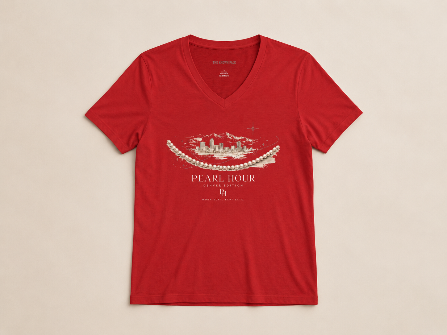 Pearl Hour — Denver Edition V-Neck Tee