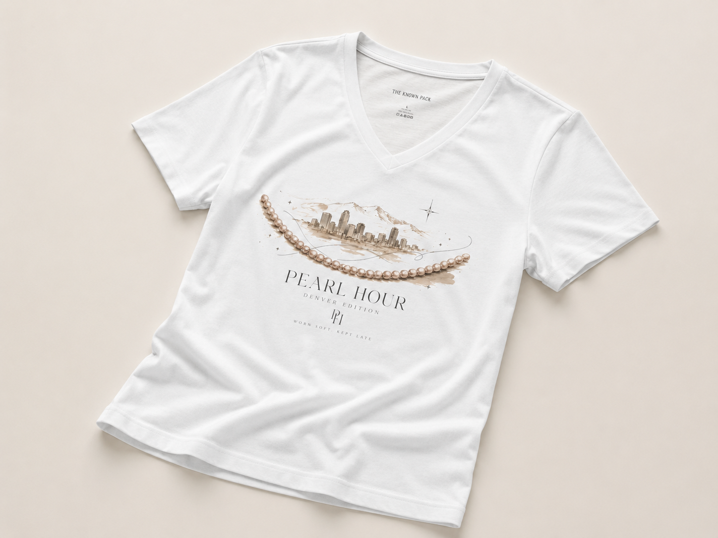 Pearl Hour — Denver Edition V-Neck Tee