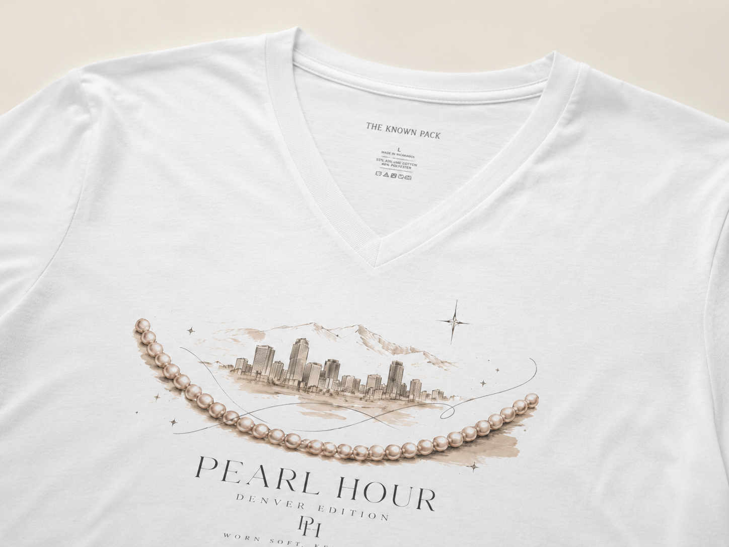 Pearl Hour — Denver Edition V-Neck Tee