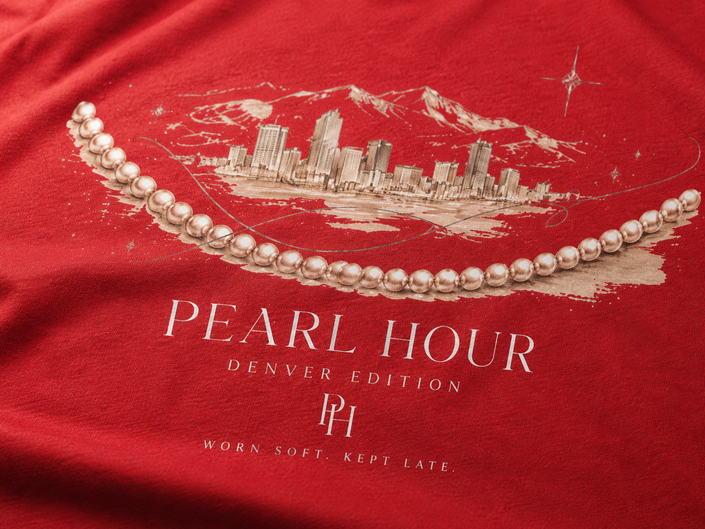 Pearl Hour — Denver Edition V-Neck Tee