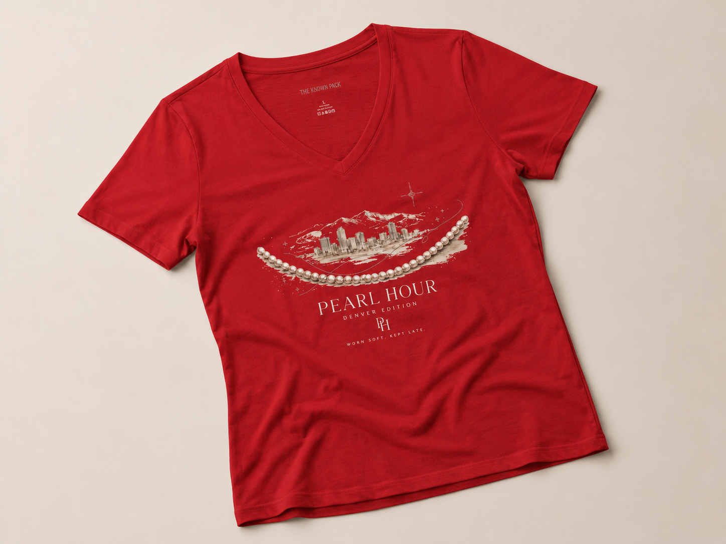 Pearl Hour — Denver Edition V-Neck Tee