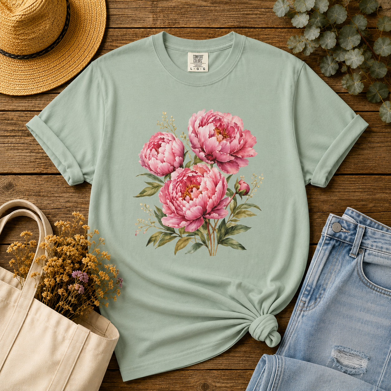 Peony in Full Bloom Tee
