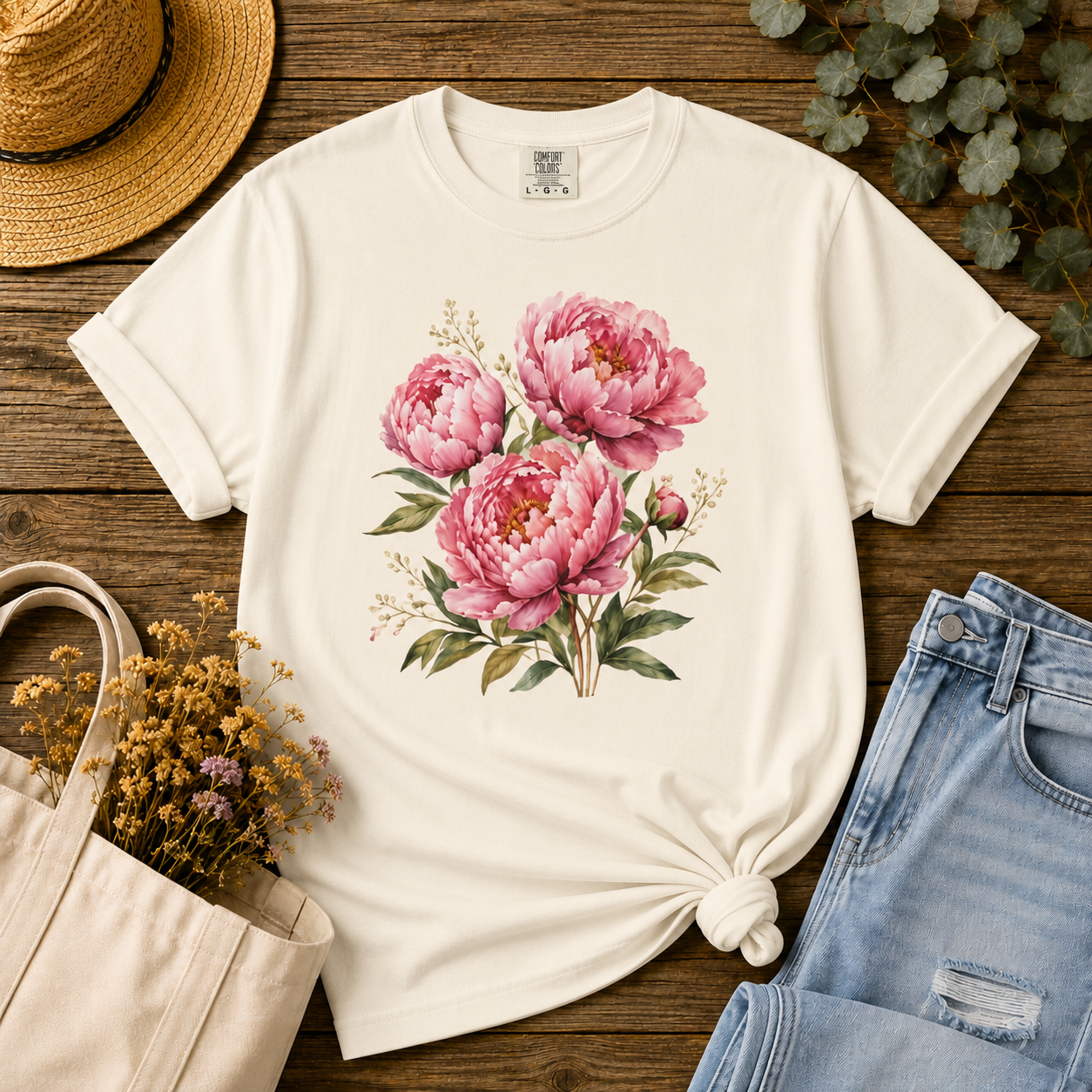 Peony in Full Bloom Tee