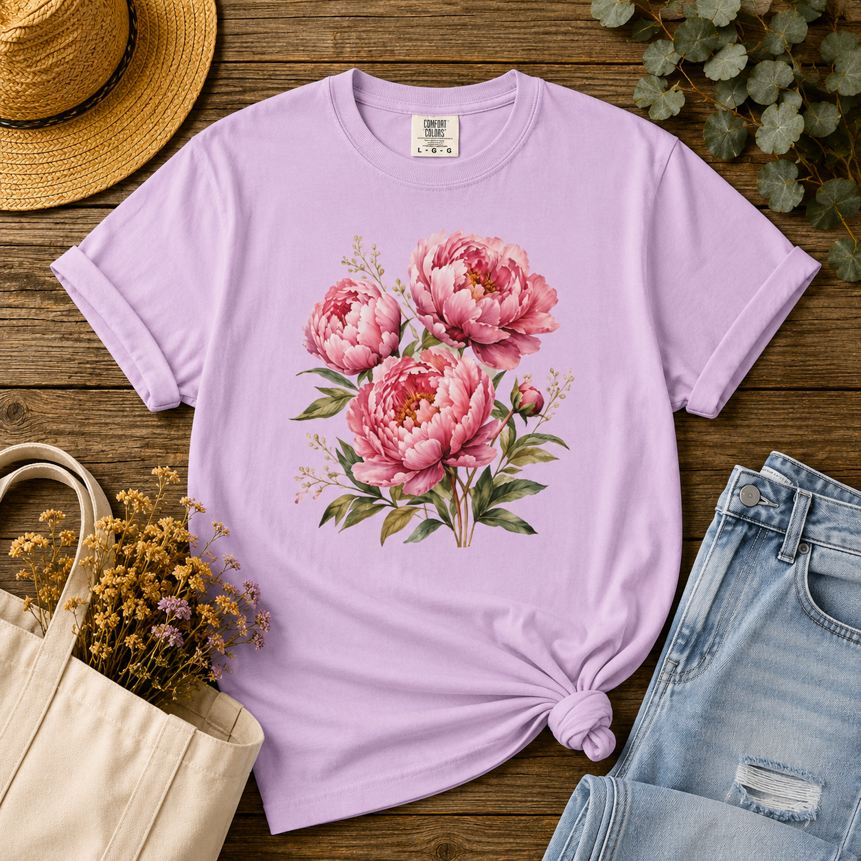 Peony in Full Bloom Tee