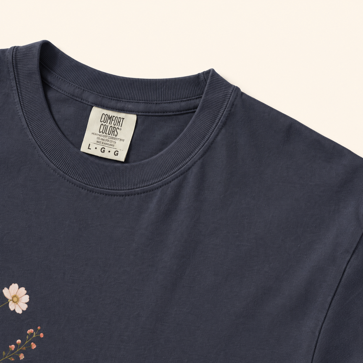Placed by the Wind — Premium Wildflower Tee