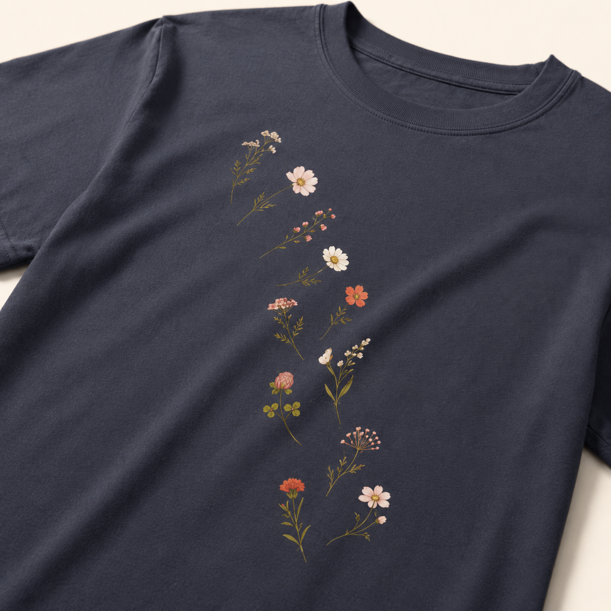 Placed by the Wind — Premium Wildflower Tee