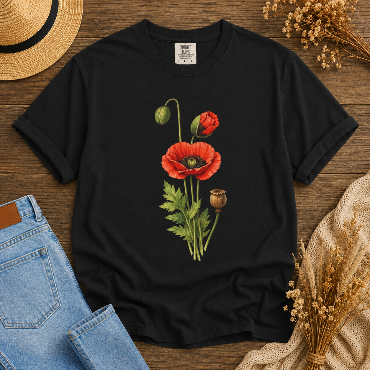 Poppy Stages Tee