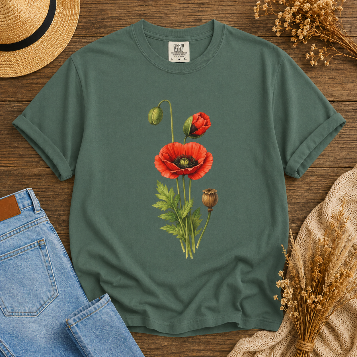 Poppy Stages Tee