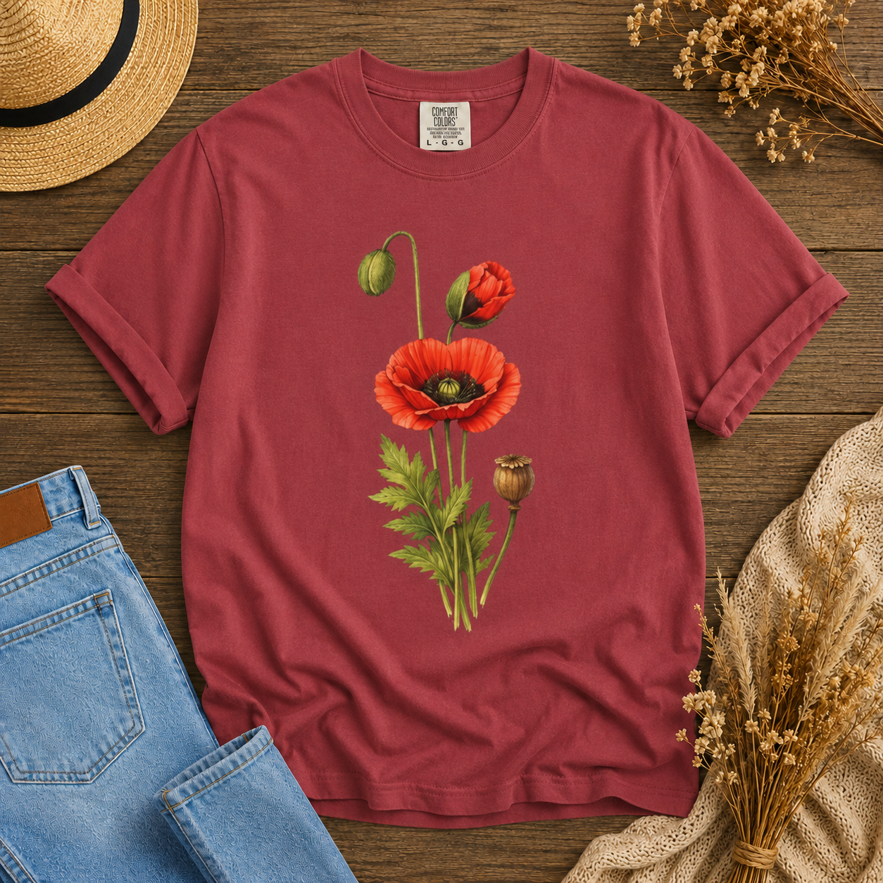 Poppy Stages Tee