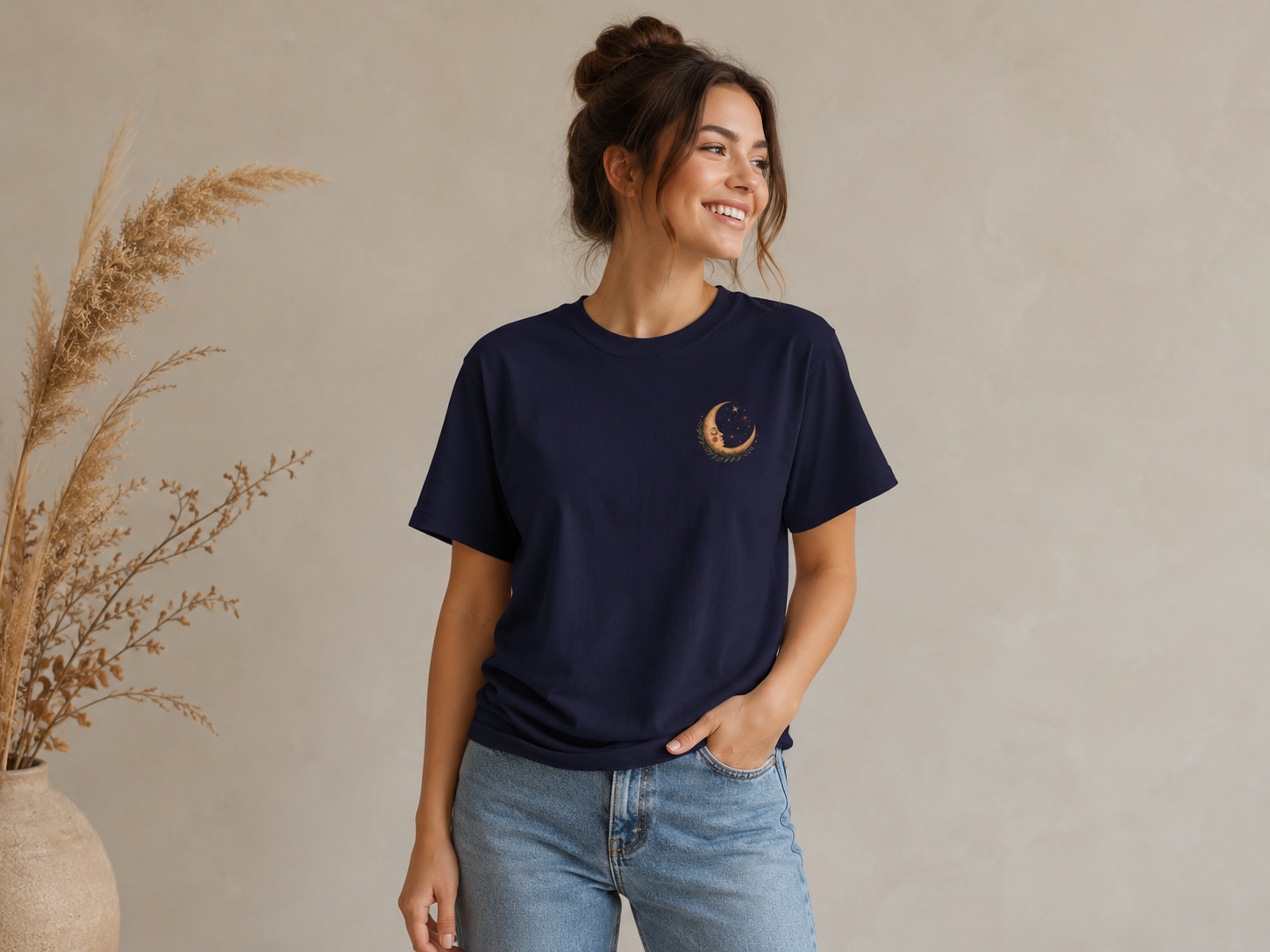 Celestial Sun & Moon — Wildflower Botanical Tee