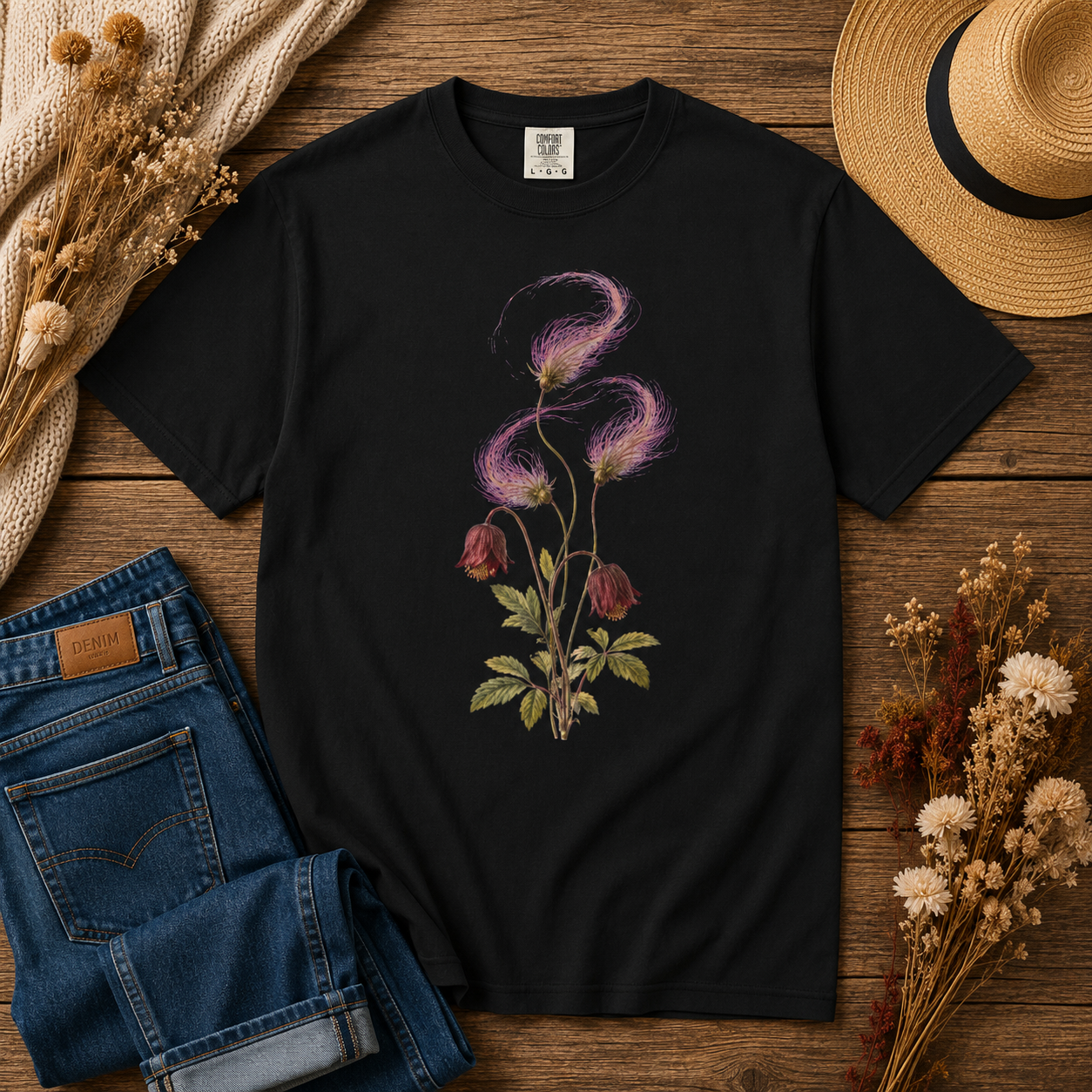 Prairie Smoke Avens Tee