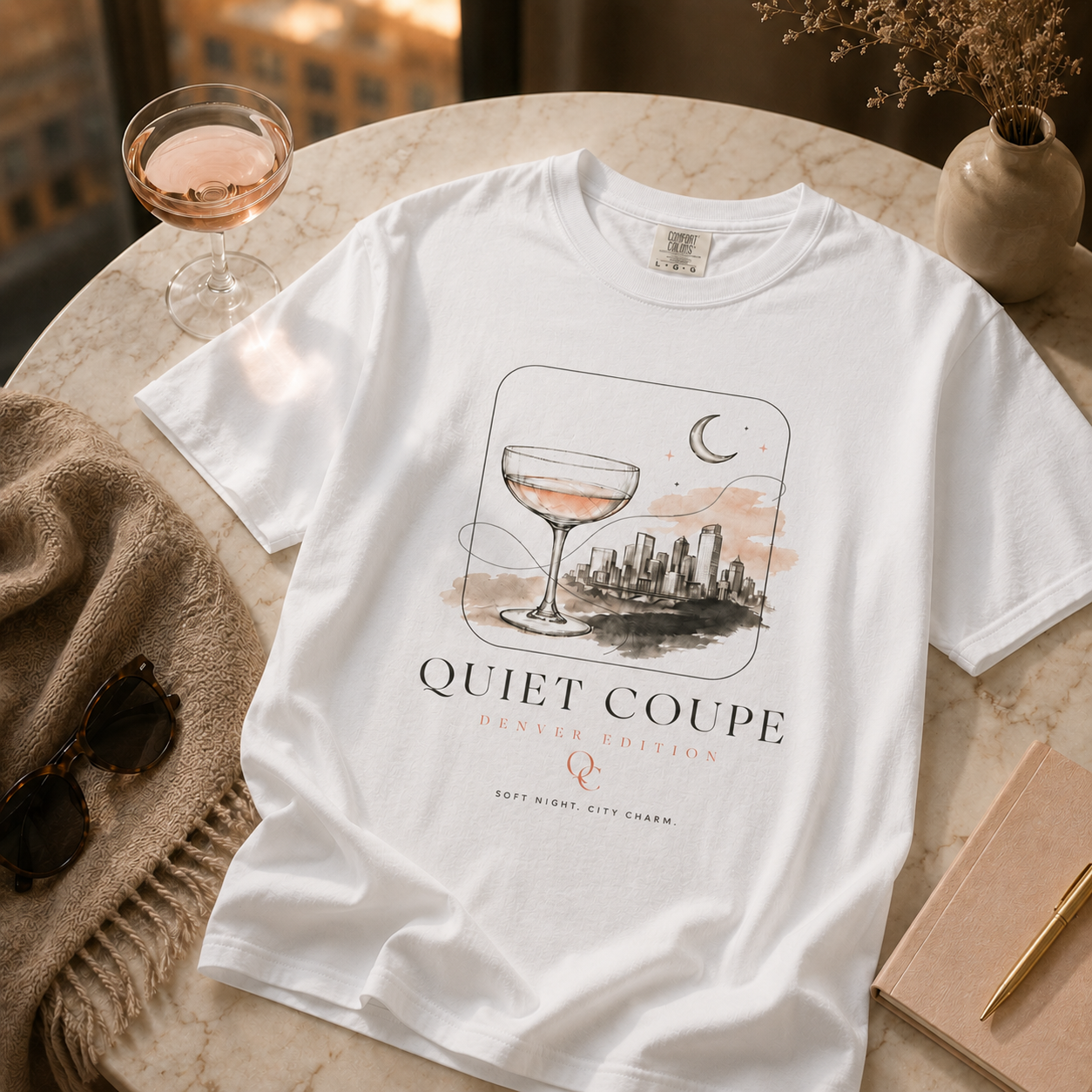 Quiet Coupe — Denver Edition Tee