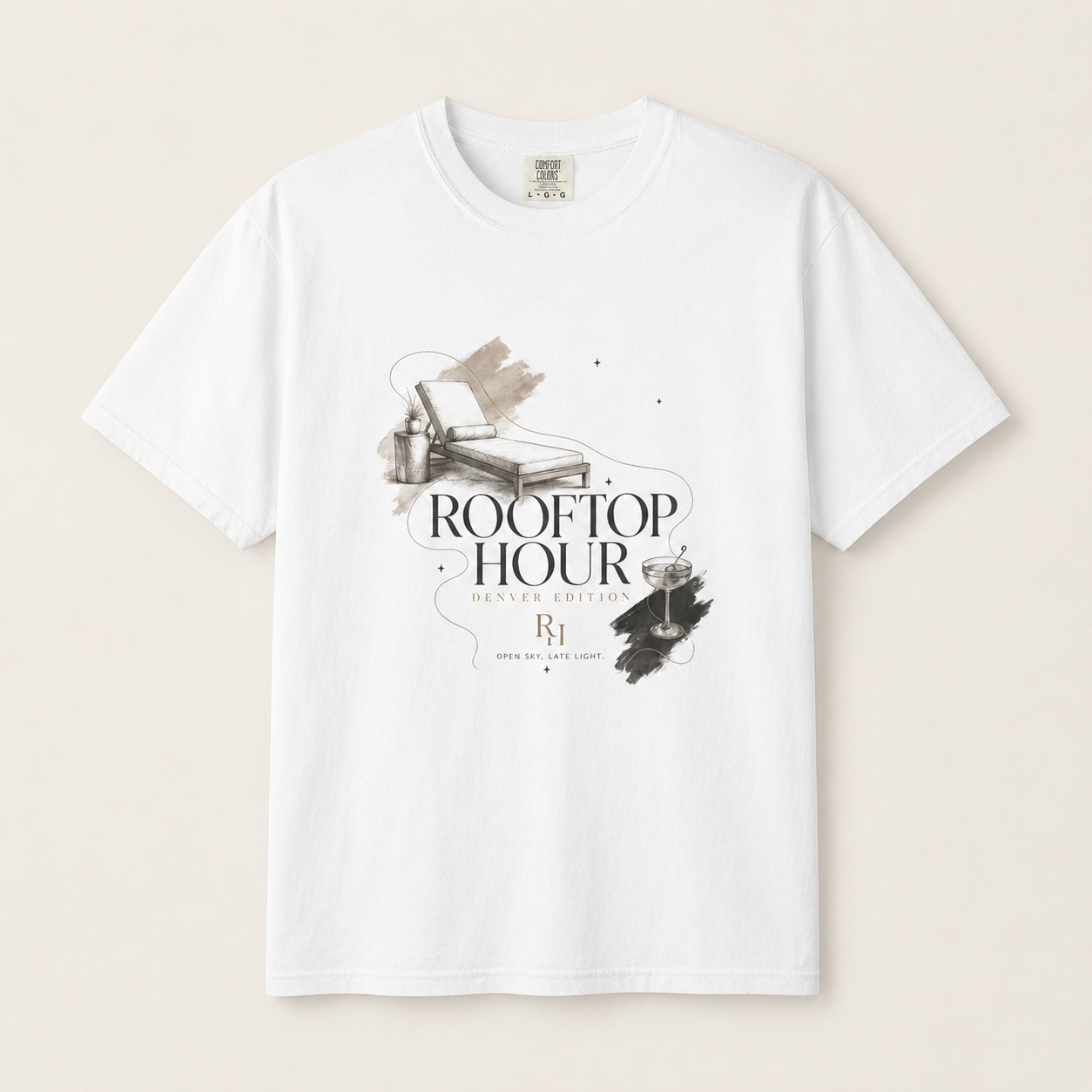 Rooftop Hour — Denver Edition Tee