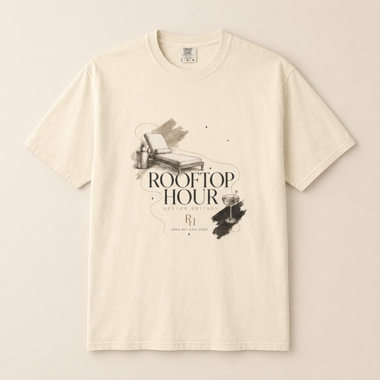 Rooftop Hour — Denver Edition Tee