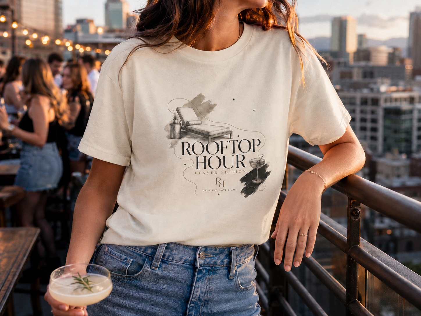 Rooftop Hour — Denver Edition Tee