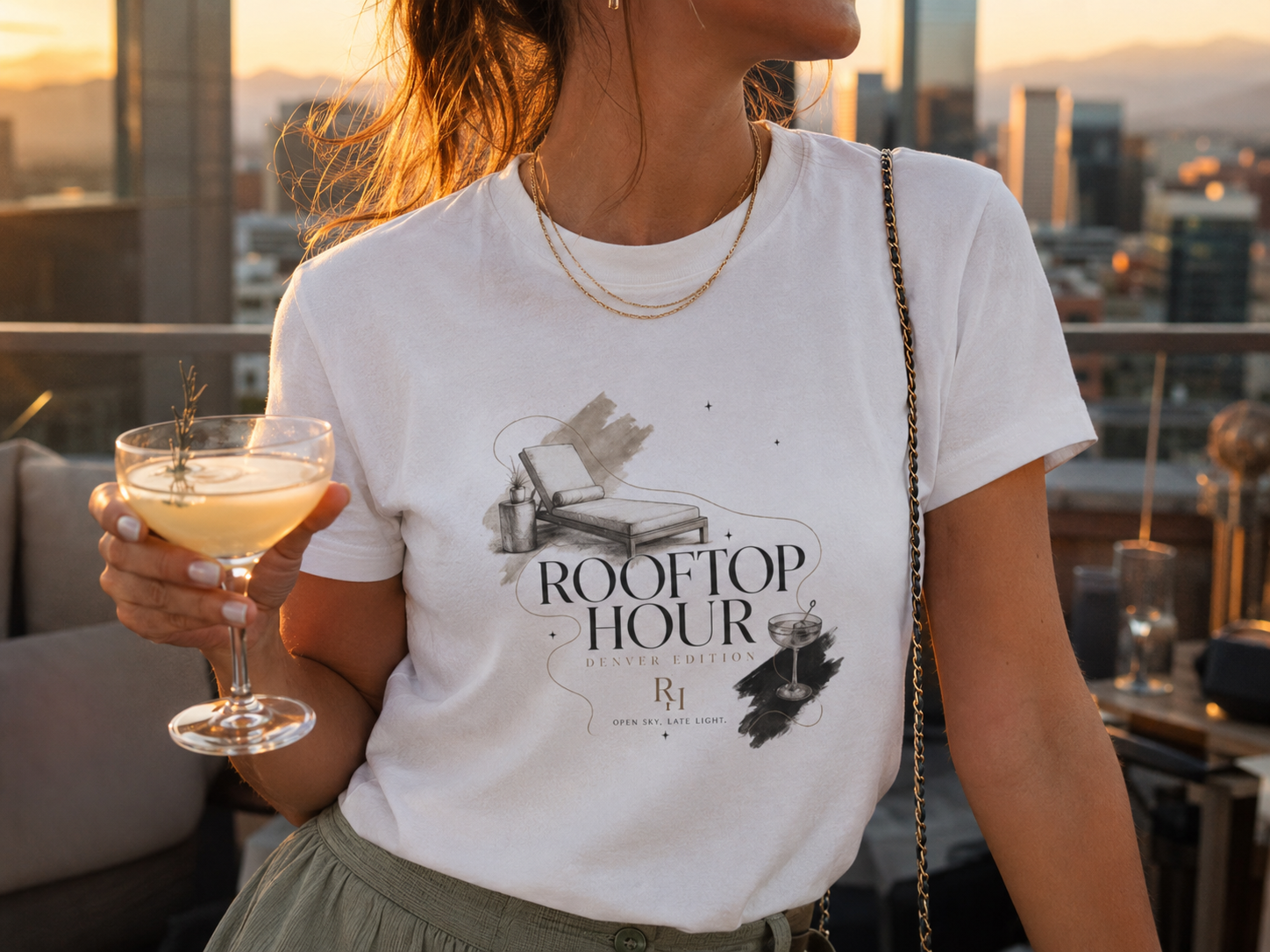 Rooftop Hour — Denver Edition Tee