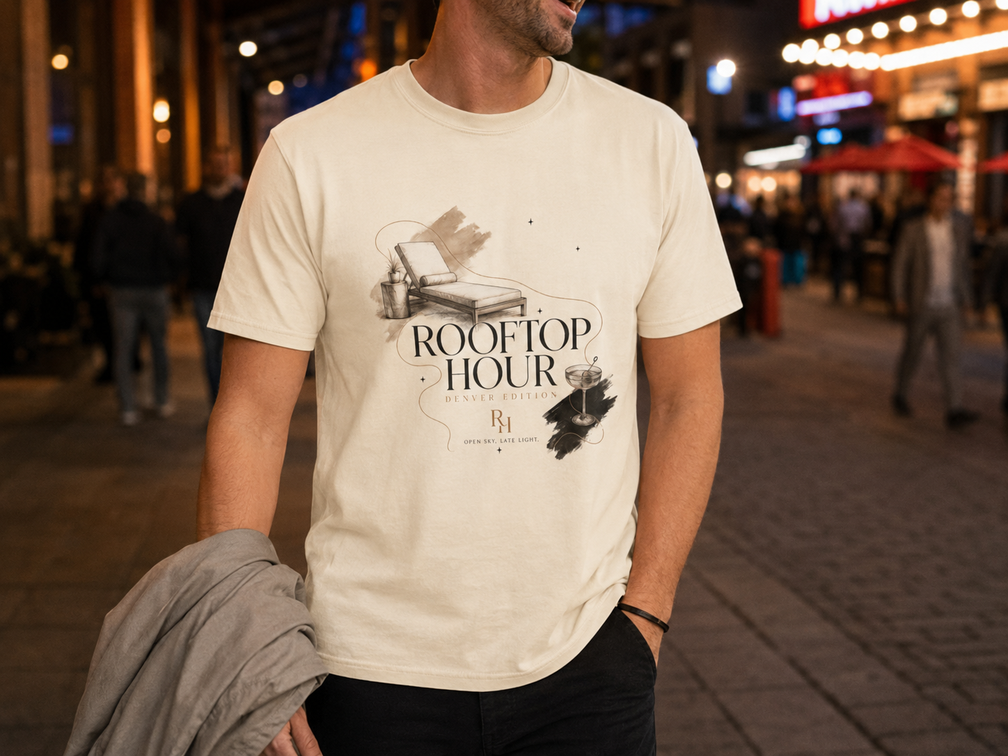 Rooftop Hour — Denver Edition Tee