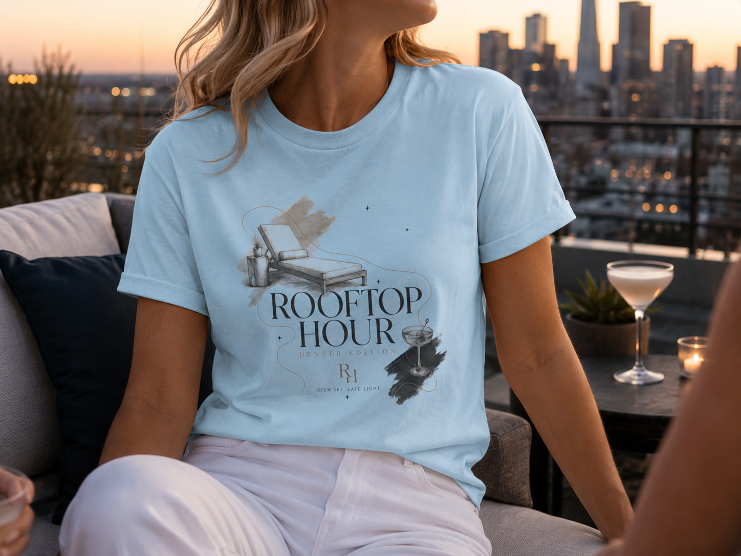 Rooftop Hour — Denver Edition Tee