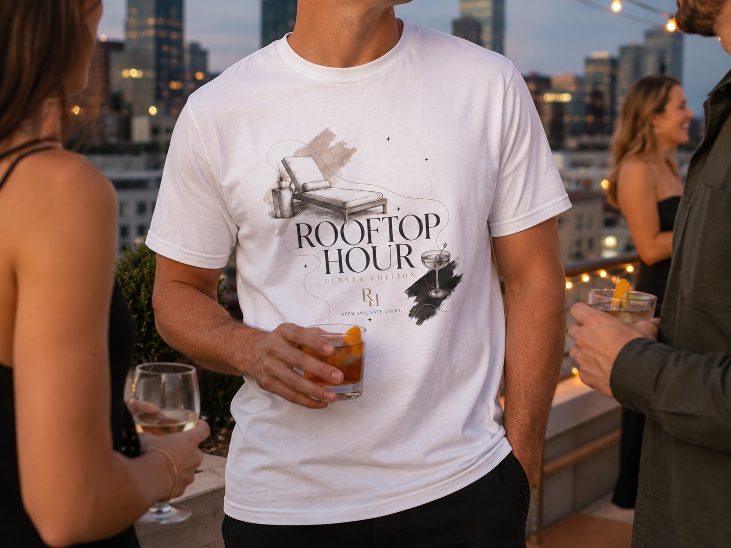 Rooftop Hour — Denver Edition Tee