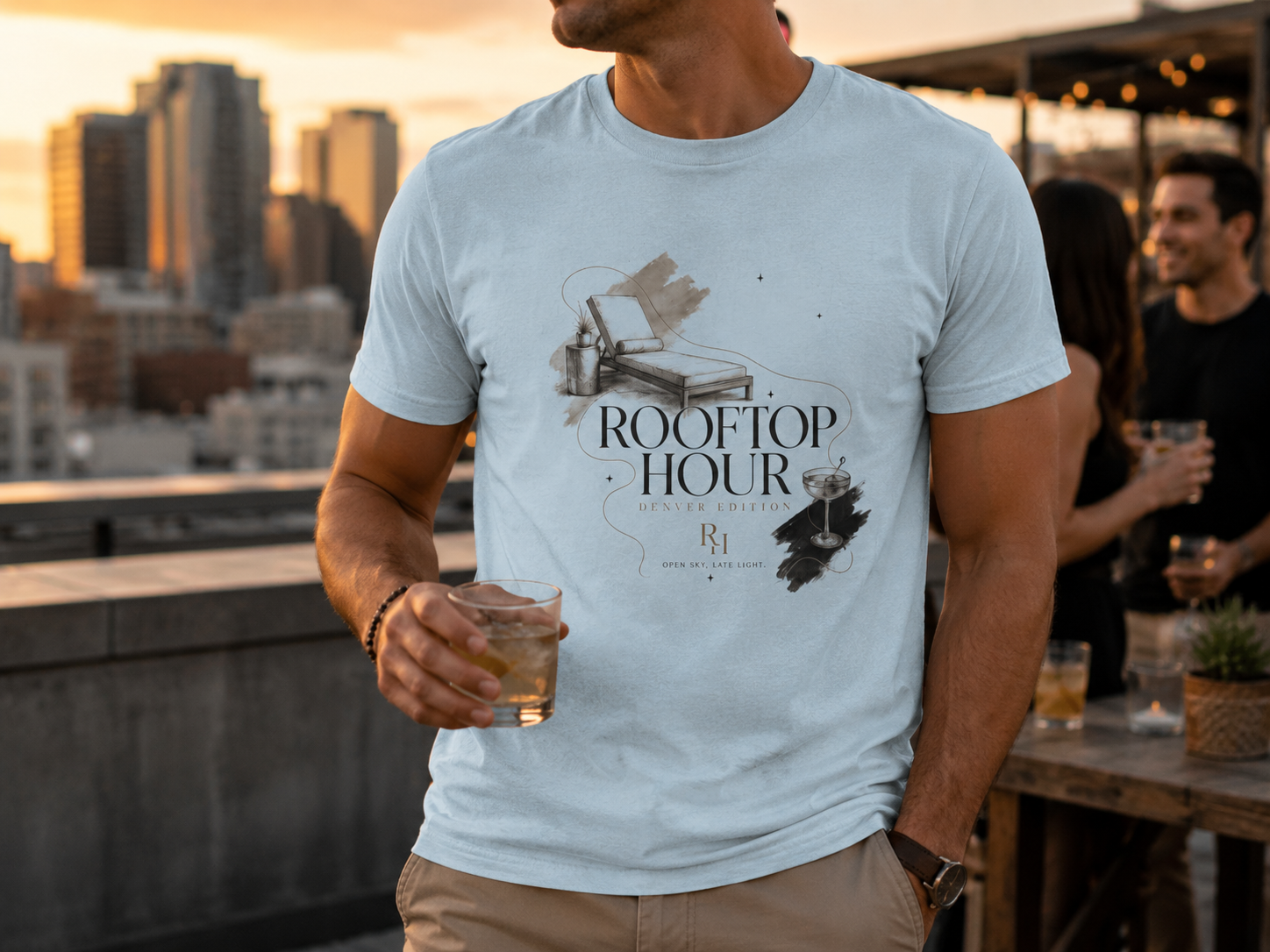 Rooftop Hour — Denver Edition Tee