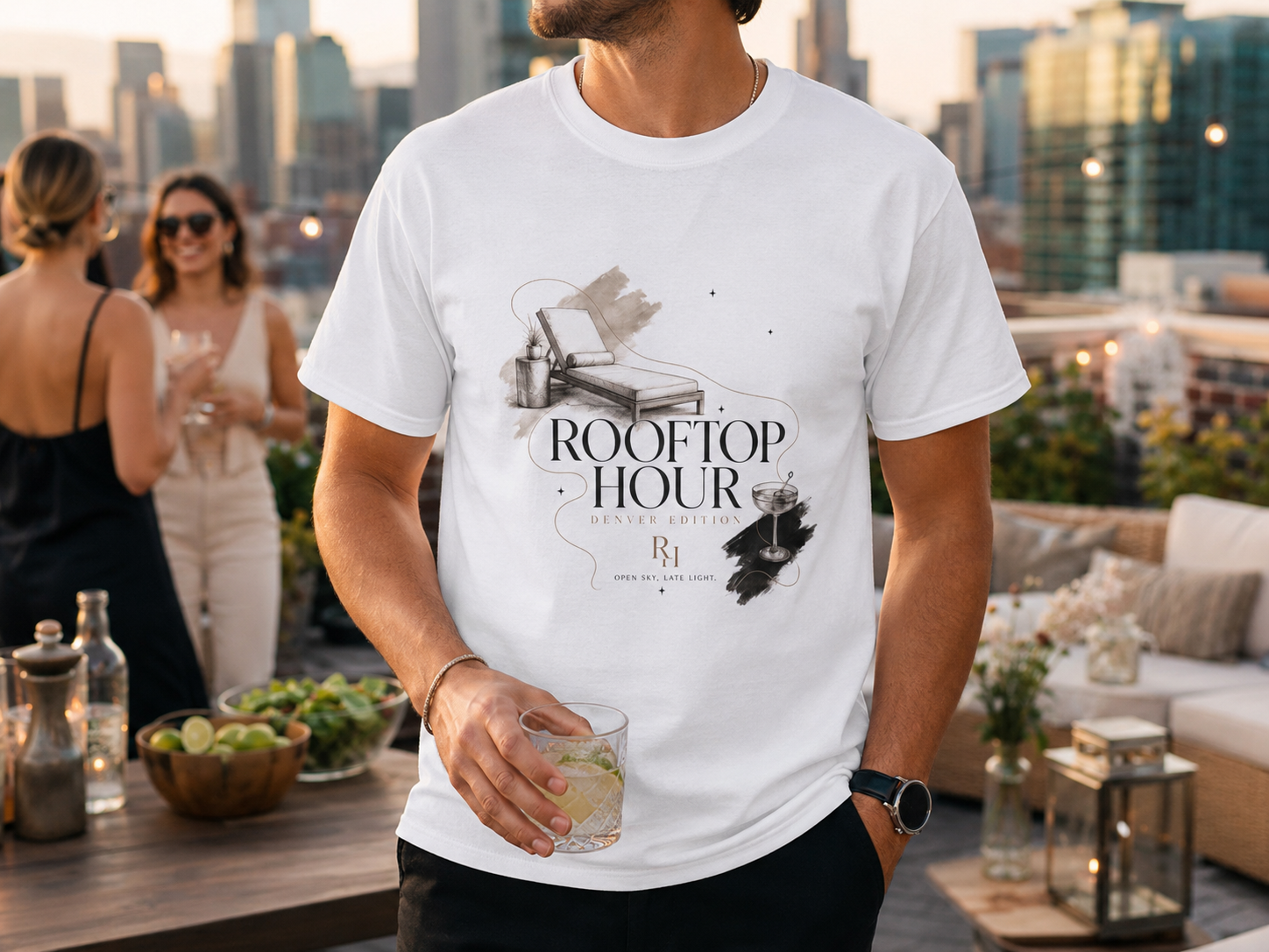 Rooftop Hour — Denver Edition Tee