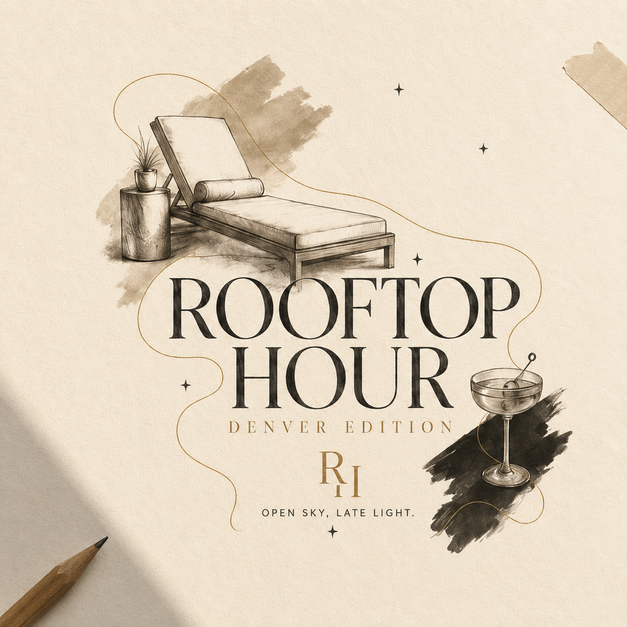Rooftop Hour — Denver Edition Tee