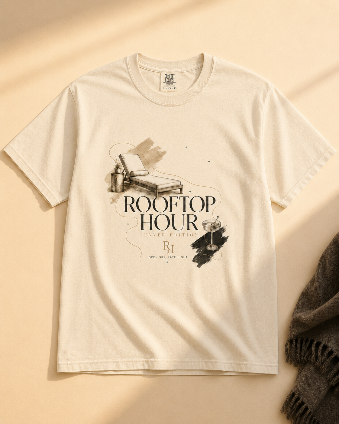 Rooftop Hour — Denver Edition Tee