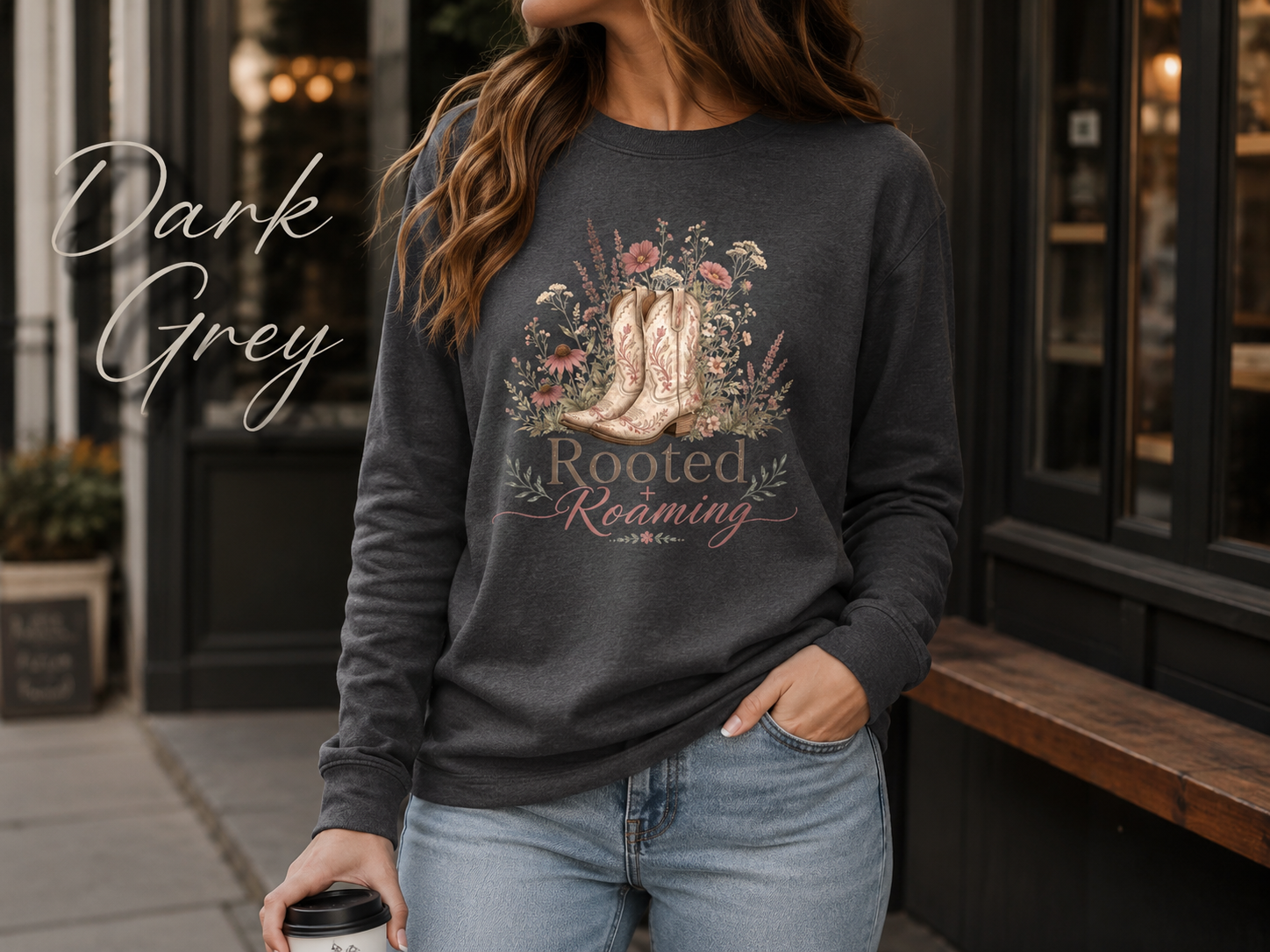 Rooted and Roaming — Heavyweight Long Sleeve Tee