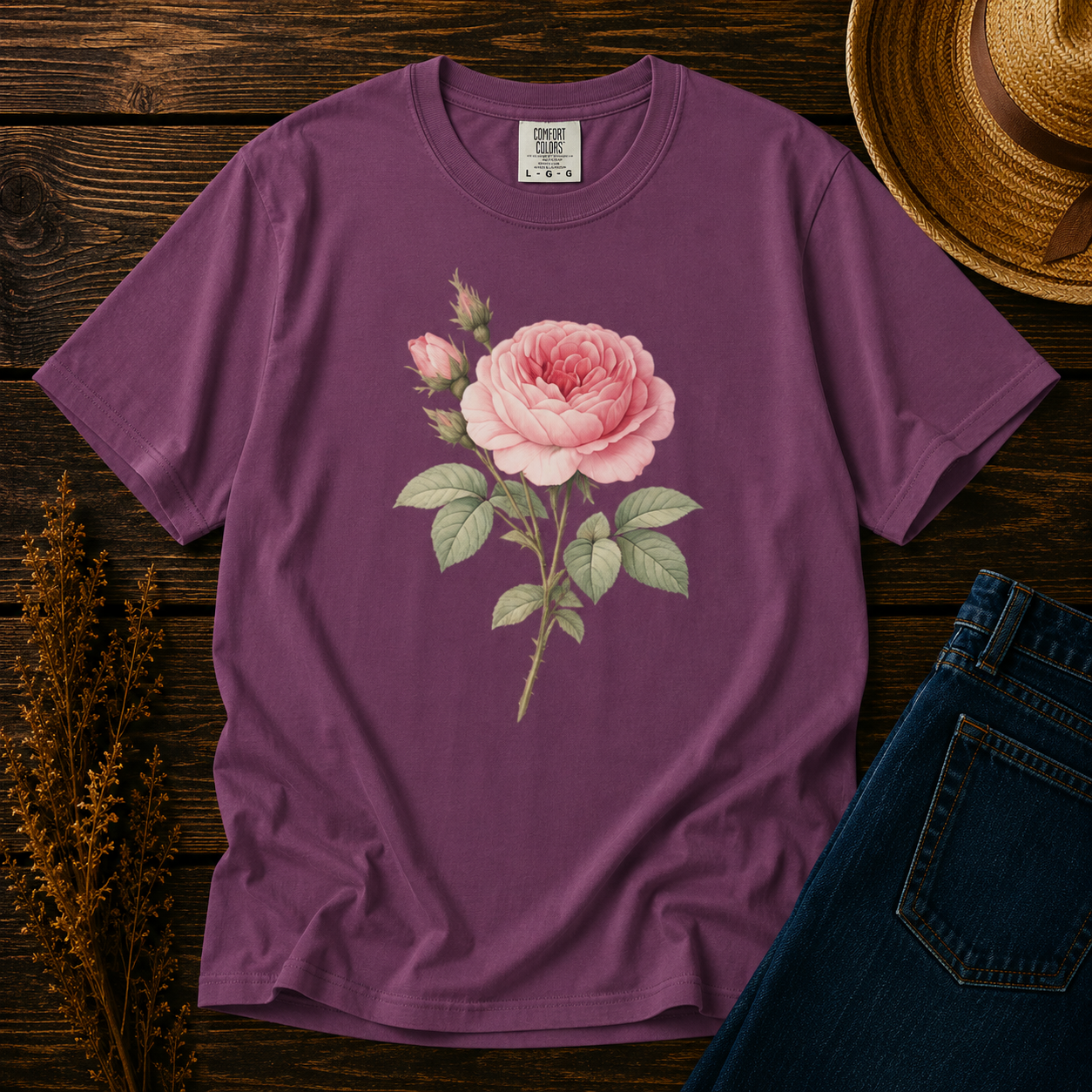Rosa Gallica Tee