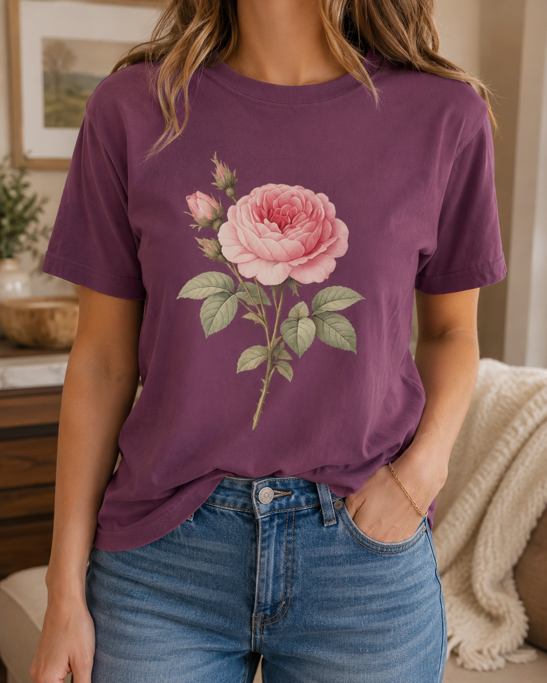 Rosa Gallica Tee